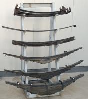 Лист передней рессоры с хомутом №4