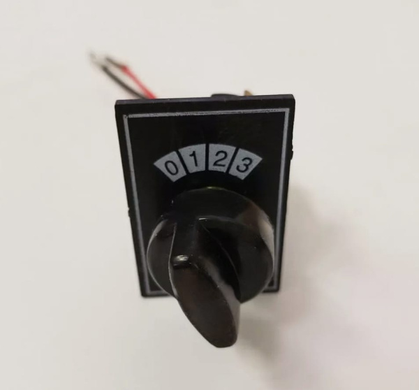 Переключатель скоростей вентилятора с площадкой и светодиодом