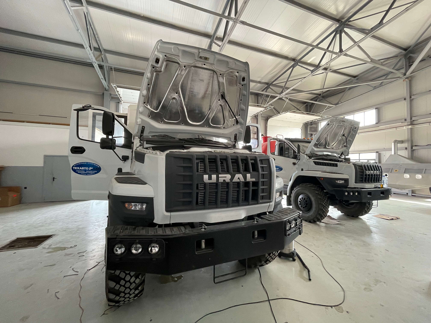 Мойка для грузовых автомобилей