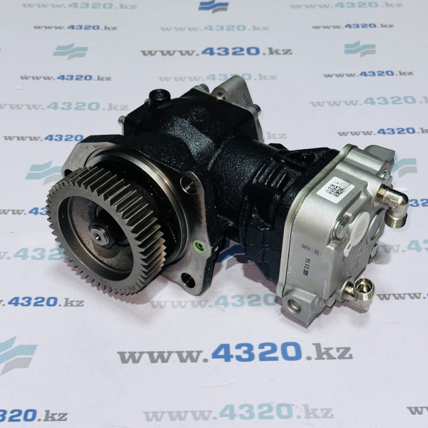 Компрессор пневматического тормоза с шестерней в сборе