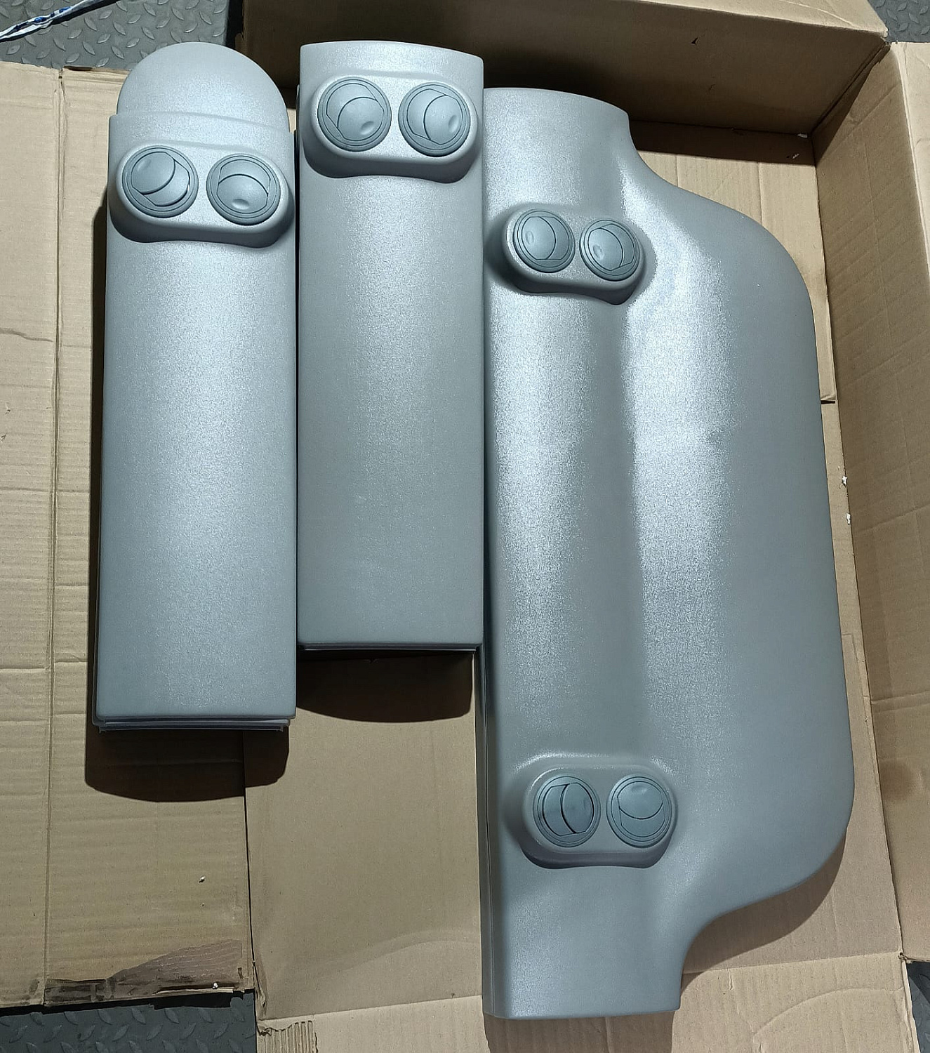 Кондиционер (7 кВт) КАМАЗ подкапотный конд. F2 накладной испаритель дв. ДВС 740 (без кроншт.комп.)