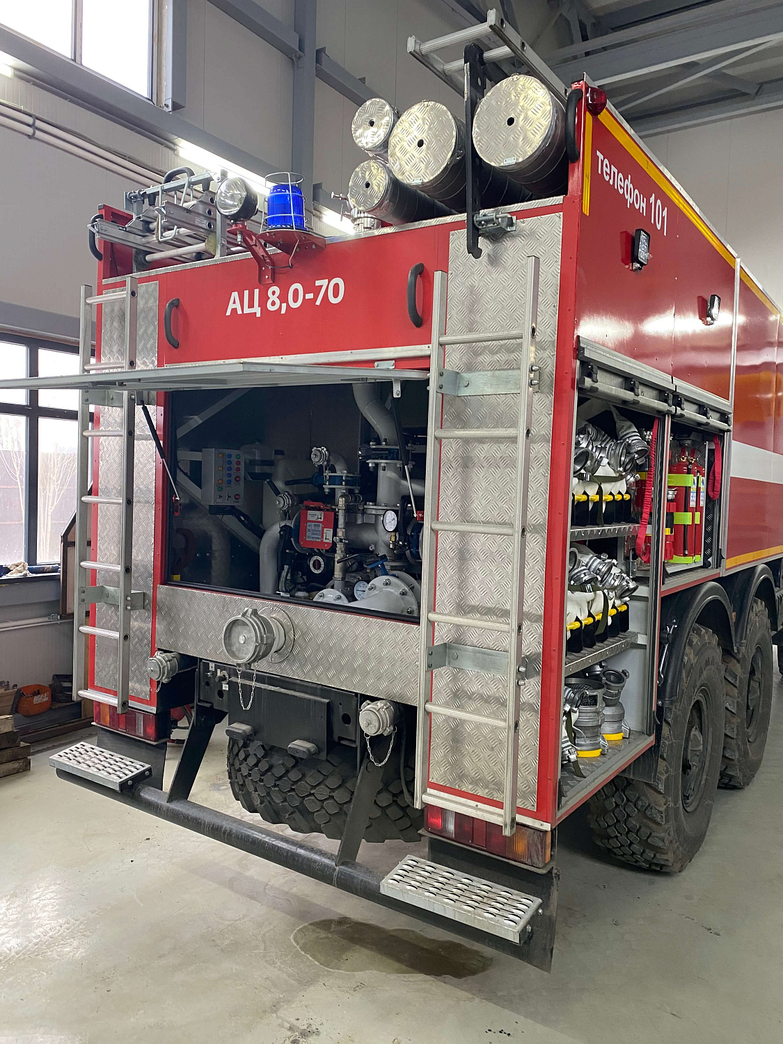 Полный капитальный ремонт пожарной автоцистерны АЦ-6-40