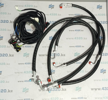 Кондиционер (7 кВт) КАМАЗ подкапотный конд. F2 накладной испаритель дв. ДВС 740 (без кроншт.комп.)